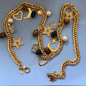 5 for $15 Express Gold charm belt